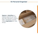 Ver mais imagens de Conjunto Modulado 3 Peças Canto, Nicho com 2 Gavetas e Sapateira Joy CabeCasa MadeiraOriginals