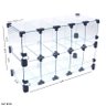 Baleiro Expositor Modulado em Vidro - 0,50 x 0,30 x 0,20 - 1