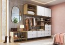 Ver imagem 3 de Closet 4 Portas 8 Gavetas Infinity Savana/Branco