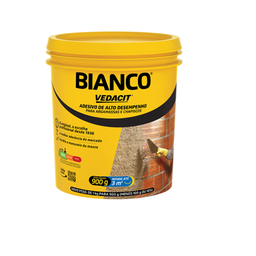Bianco 900g Adesivo Aditivo Argamassa Chapisco Fixad Vedacit - 3