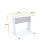 MESA P/ ESCRITÓRIO 92X61 PANDIN MAXXI - BRANCO MX90 - 2