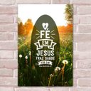 Ver imagem 1 de Placa Decorativa Versículos Bíblicos 25-30X45Cm