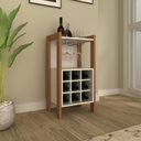 Ver imagem 1 de Adega para 9 Garrafas com Suporte para Taças Az1032