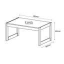 Ver imagem 4 de Mesa de Centro Retangular AZ1014 Branco