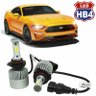 Kit Par Lâmpada Super Led Automotivo Farol Carro Caminhão 10000 Lumens M9c 12v 24v 6000k S/m M9c 600 - 1