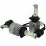 Kit Par Lâmpada Super Led Automotivo Farol Carro Caminhão 10000 Lumens M9c 12v 24v 6000k S/m M9c 600 - 4