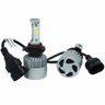 Kit Par Lâmpada Super Led Automotivo Farol Carro Caminhão 10000 Lumens M9c 12v 24v 6000k S/m M9c 600 - 5