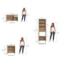 Ver imagem 7 de Cozinha Completa Modulada 6 Peças com Torre Quente para 2 Fornos Vidro Reflecta e Espaço para Cooktop Veneza Modulada