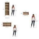 Ver mais imagens de Cozinha Completa Modulada 6 Peças com Torre Quente para 2 Fornos Vidro Reflecta e Espaço para Cooktop Veneza Modulada