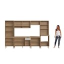 Ver imagem 5 de Cozinha Completa Modulada 6 Peças com Torre Quente para 2 Fornos Vidro Reflecta e Espaço para Cooktop Veneza Modulada