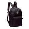 Mochila Básica Feminina Masculina Nylon Crinkle Amassadinho Cor:preta - 1