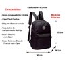 Mochila Básica Feminina Masculina Nylon Crinkle Amassadinho Cor:preta - 2