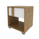 Ver imagem 4 de Mesa de Cabeceira em MDP 1 Gaveta CM8018 Laranja