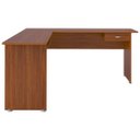 Ver imagem 4 de Escrivaninha Mesa para Escritório em L Cannes - Cedro
