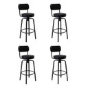 Ver imagem 1 de Conjunto 4 Banquetas Giratória em Aço Capadócia Preto Yescasa