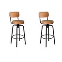 Ver imagem 1 de Conjunto 02 Banquetas Giratória em Aço Capadócia Yescasa