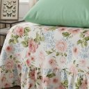 Ver imagem 4 de Kit 2 Pçs Colcha Solteiro Beleza Estampado: Buquê
