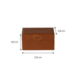 Kit 2 Caixas Decorativas 17,5x9,5x9cm Mocca – Organização Compacta com Estilo - 2