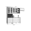 Ver imagem 2 de Kit Cozinha Mgm 4 Peças Brilhante C4p256 Cinamomo/platina