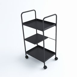 Carrinho Bar em Aço 82,5cm X 60 Cm Maragogi - 2