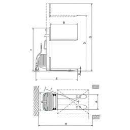 Empilhadeira Elétrica 1,5t 570x1070 Mm Altura 5,6m Ehm1556e Bovenau - 3