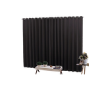 Ver imagem 4 de Cortina 4,00x2,30 Sala Quarto Cozinha Voil Forro Blackout:bege