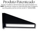 Ver mais imagens de 2 Suportes Invertidos para Prateleiras Acabamento Aço Vazado Mão Francesa Design Moderno