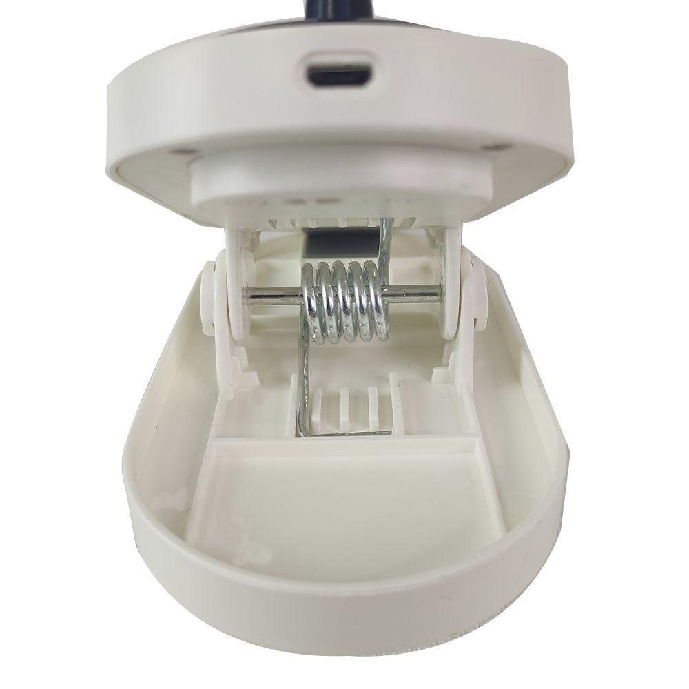 Luminaria de Mesa com Garra Articulavel Diamante Led 3 Cores - 3