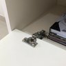 Escrivaninha Industrial em L 1 Porta 5 Nichos Pés Metálicos Dubai - 13