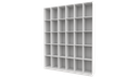 Ver imagem 5 de Armário Colmeia M17 100% Mdf (closet Lojas Roupas Expositor) Vetorial Móveis Branco