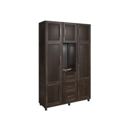 Guarda-roupa Solteiro com Espelho 7 Portas 3 Gavetas Belém Capelinha - 3