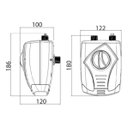 Ver mais imagens de Aquecedor Elétrico Versátil Lorenzetti 3t Branco 220v 5500w