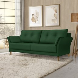 Sofá 2 Lugares Living Pe Palito 2m Soul Conforto:verde - 1