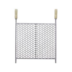 Grelha para Churrasqueira Moeda de Inox 50x40 Perfil Galvanizado