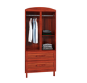 Ver imagem 5 de Guarda-roupa Solteiro 2 Portas 2 Gavetas Santana