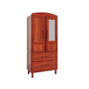 Ver imagem 2 de Guarda-roupa Solteiro 2 Portas 2 Gavetas Santana