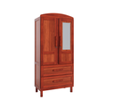Ver imagem 2 de Guarda-roupa Solteiro 2 Portas 2 Gavetas Santana