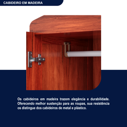 Guarda-roupa Solteiro 2 Portas 2 Gavetas Santana - 8