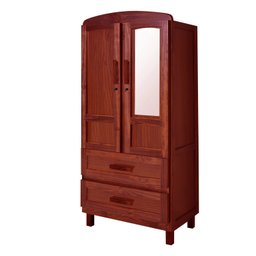 Guarda-roupa Solteiro 2 Portas 2 Gavetas Santana - 2
