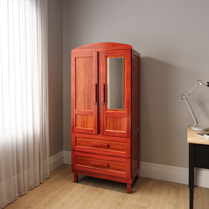 Guarda-roupa Solteiro 2 Portas 2 Gavetas Santana