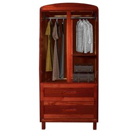 Guarda-roupa Solteiro 2 Portas 2 Gavetas Santana - 4