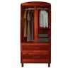 Guarda-roupa Solteiro 2 Portas 2 Gavetas Santana - 4