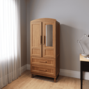 Ver imagem 1 de Guarda-roupa Solteiro 2 Portas 2 Gavetas Santana