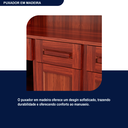 Ver mais imagens de Armário para Cozinha 6 Portas 3 Gavetas Salvador Vermelho/Mel