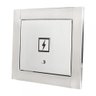 Visor de Luz Energia em Inox Escovado Design Moderno Clean - 1
