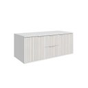 Ver imagem 2 de Armário para Banheiro Suspenso Ripy 100cm Yescasa Branco