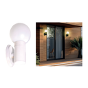 Ver imagem 2 de Arandela Luminária Globo Parede Interna Externa Muro Branca