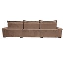 Ver imagem 6 de Sofá Retrátil e Reclinável 4,15m Cama inBox Big Fresh com SoftGel D40 Velupluma Castor