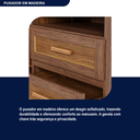 Ver mais imagens de Cômoda Sapateira com Espelho 1 Porta 3 Gavetas e Porta Jóias Cuiabá Bege/Ypê