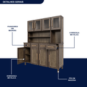 Ver imagem 6 de Armário para Cozinha 8 Portas São Luis